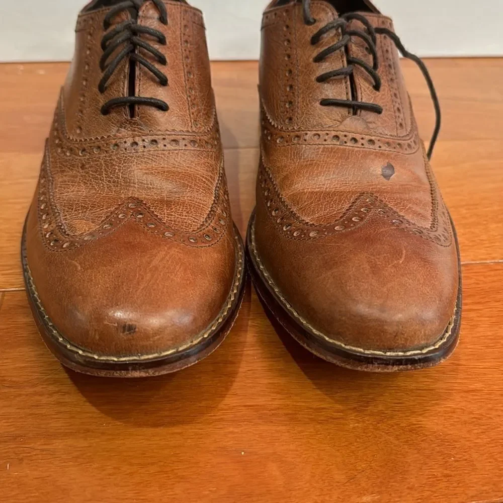 Cole Haan men's‎ brown leather Oxford size 8